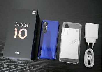 فتح علبة هاتف Xiaomi Mi Note 10 Lite